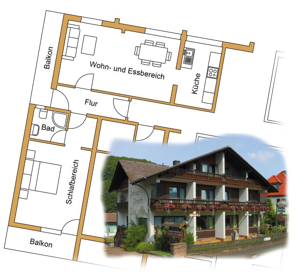 Gaestehaus Elisabeth Poppenhausen Exterior photo